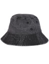 Kapelusz bucket CZARNY