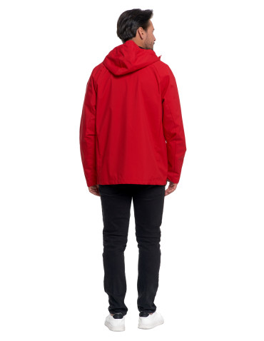 Odzież wierzchnia - Kurtka przejściowa unisex przeciwdeszczowa CZERWONY - produkt 9