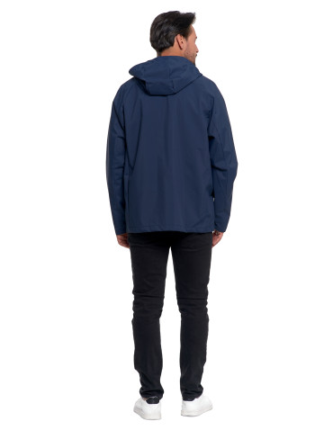 Odzież wierzchnia - Kurtka przejściowa unisex przeciwdeszczowa GRANATOWY - produkt 8