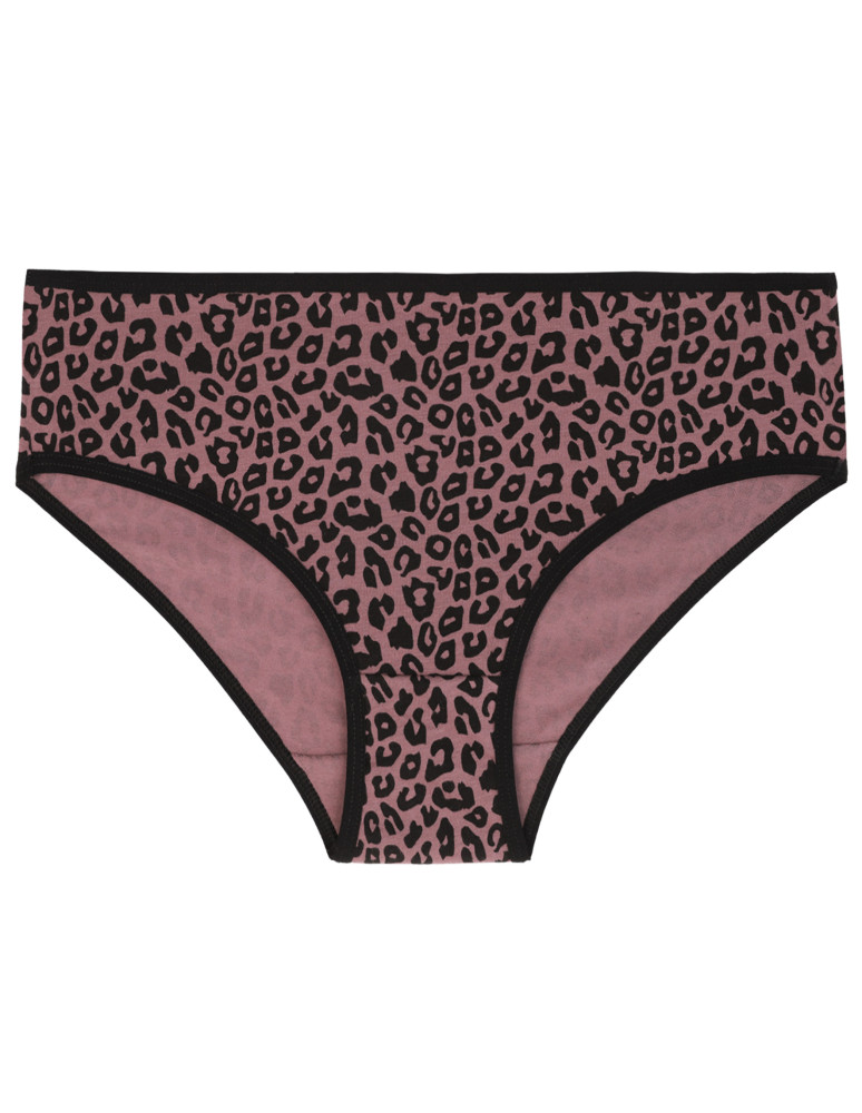 Figi - Damskie majtki figi bikini z bawełny 3-pak WIELOKOLOROWY - produkt moraj.pl 4