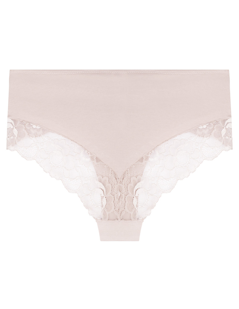 Figi - Damskie majtki figi bikini bawełniane z koronką 6-pak WIELOKOLOROWY - produkt moraj.pl 3