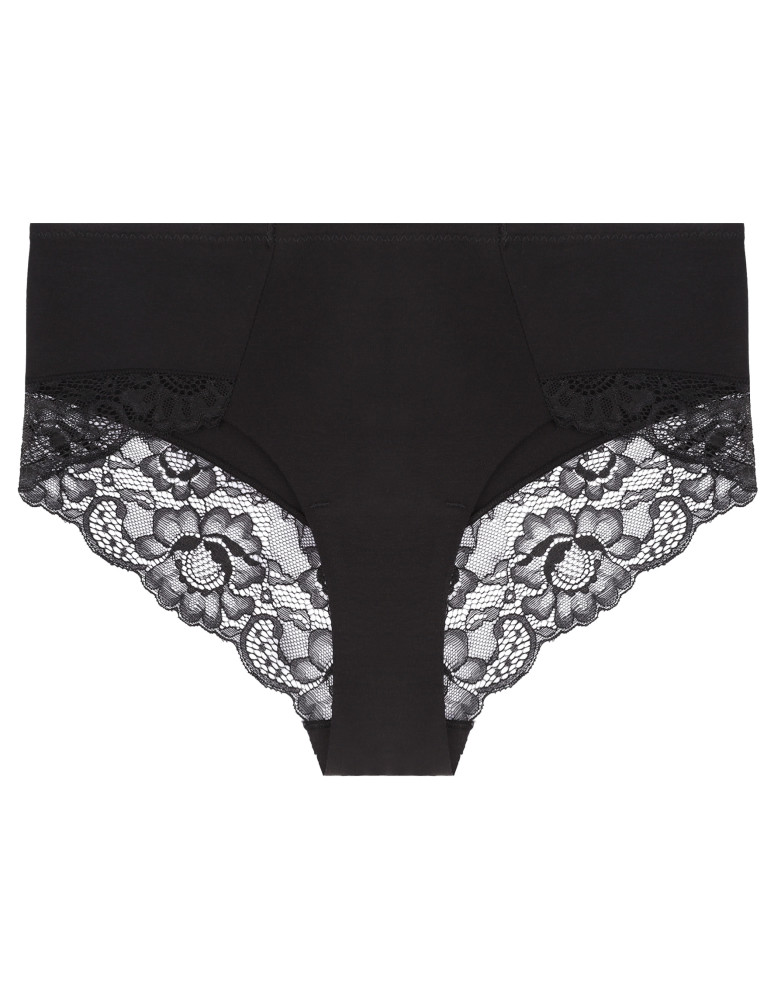 Figi - Damskie majtki figi bikini bawełniane z koronką 6-pak WIELOKOLOROWY - produkt moraj.pl 4