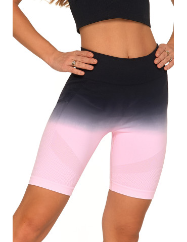 Legginsy - Legginsy bezszwowe damskie kolarki push-up GRAFIT - produkt 1