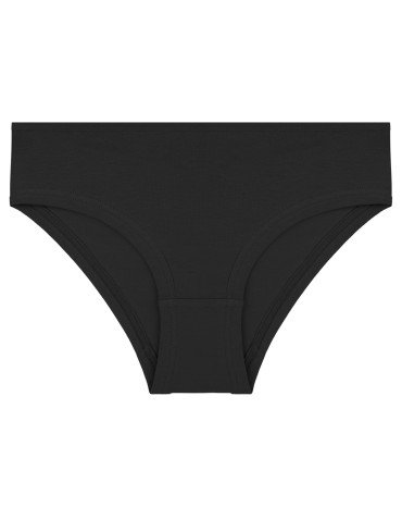 Figi - Damskie majtki figi bikini w paski i jednolite 4-pak WIELOKOLOROWY - produkt 6
