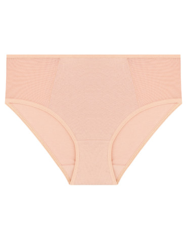 Figi - Majtki damskie figi bikini z siateczką 3-pak WIELOKOLOROWY - produkt 4