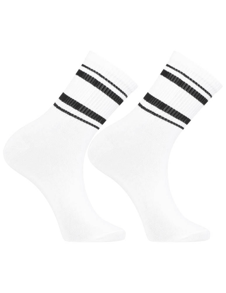 Stopki - Skarpetki bawełniane unisex 3-pak BIAŁY - produkt moraj.pl 4