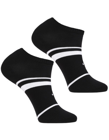 Stopki - Skarpetki bawełniane unisex 3-pak CZARNY - produkt 2