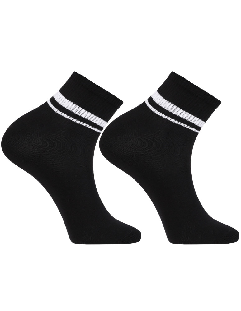 Stopki - Skarpetki bawełniane unisex 3-pak CZARNY - produkt moraj.pl 3