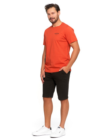 Koszulki, topy, koszule - T-shirt męski bawełniany koszulka z nadrukiem POMARAŃCZOWY - produkt 2