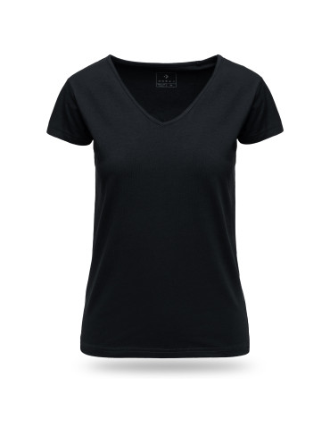 Koszulki i topy - Koszulka damska T-shirt z dekoltem w serek 3-pak WIELOKOLOROWY - produkt 7