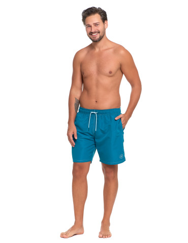 Szorty kąpielowe - Szorty męskie kąpielowe plus size szybkoschnące TURKUSOWY - produkt 11