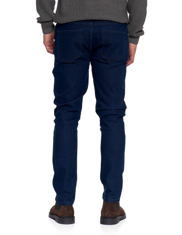 Spodnie - Spodnie męskie jeansy proste nogawki JEANS - produkt 6