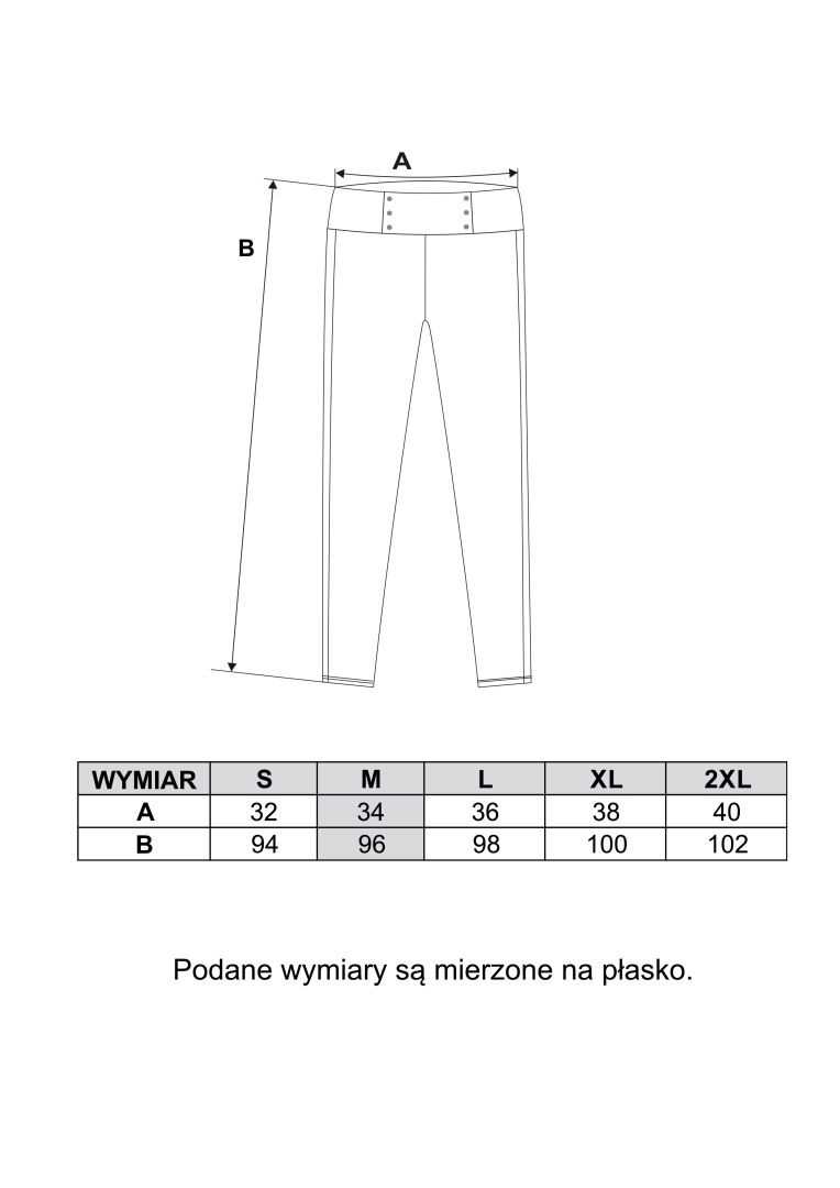 Legginsy damskie z ciepłej dzianiny prążkowanej