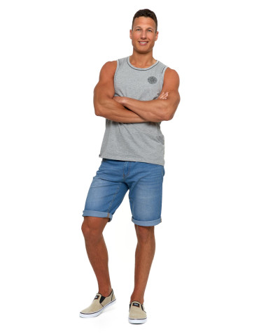 Szorty - Krótkie spodenki męskie jeansowe szorty JEANS - produkt 3