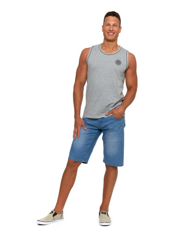 Szorty - Krótkie spodenki męskie jeansowe szorty JEANS - produkt 5