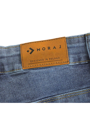 Spodnie - Jeansy spodnie damskie skinny z wysokim stanem JEANS - produkt 1