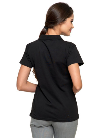 Polo - Koszulka polo damska Premium Line CZARNY - produkt 3