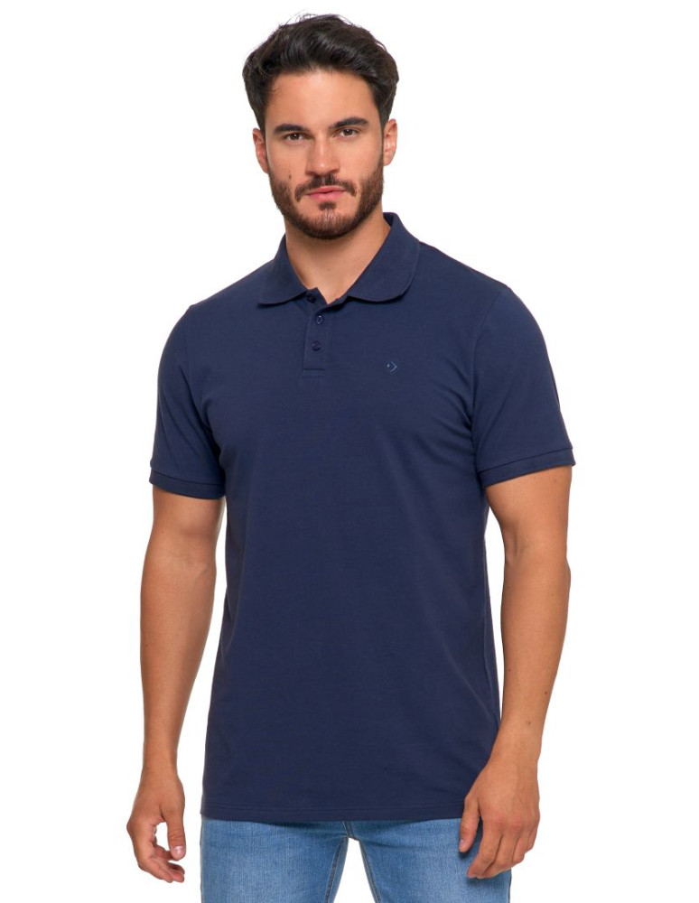 Polo - Koszulka polo męska z bawełny czesanej Premium Line GRANATOWY - produkt moraj.pl 1