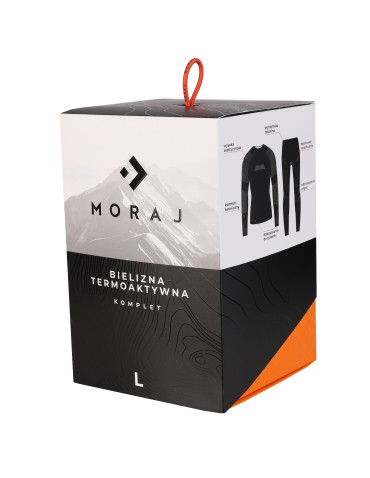 Bokserki dopasowane - Bielizna termoatywna męska odzież Thermo komplet CZERWONY - produkt 14