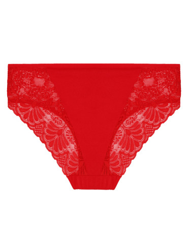 Figi - Majtki damskie figi bikini wykończone koronką 6-pak WIELOKOLOROWY - produkt 7