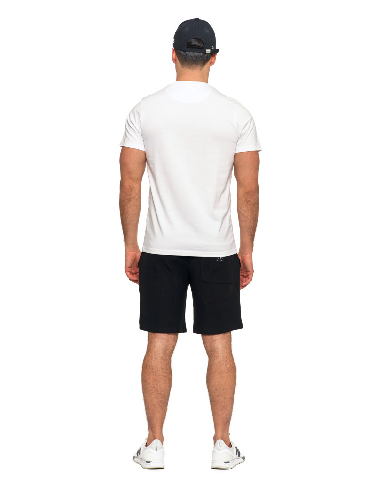 Koszulki, topy, koszule - T-shirt koszulka bawełniana krótki rękaw z napisem BIAŁY - produkt moraj.pl 7
