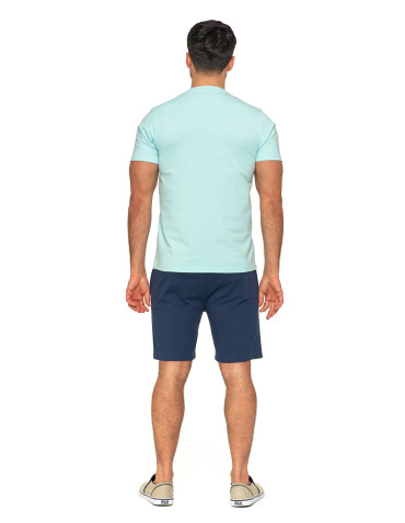 Koszulki, topy, koszule - Koszulka męska T-shirt z okrągłym dekoltem i nadrukiem MIĘTA - produkt 8