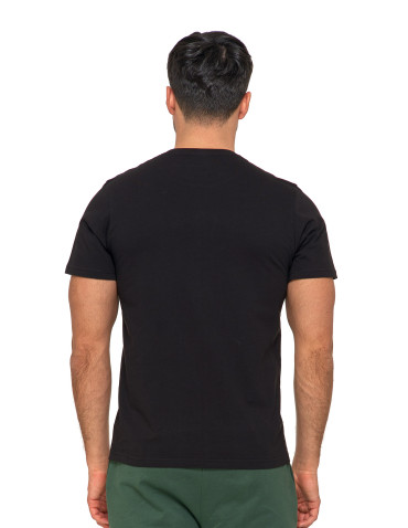 Koszulki, topy, koszule - T-shirt męski koszulka 100% bawełna logo CZARNY - produkt 2