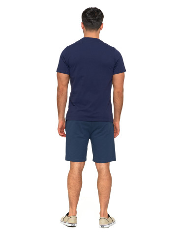 Koszulki, topy, koszule - Koszulka t-shirt męski 100% bawełna Los Angeles College GRANATOWY - produkt 6