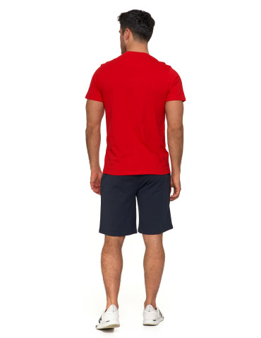 Koszulki, topy, koszule - Koszulka t-shirt męski 100% bawełna Los Angeles College CZERWONY - produkt 5