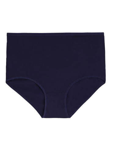 Figi - Figi damskie majtki maxi bikini plus size 3-pak WIELOKOLOROWY - produkt 2
