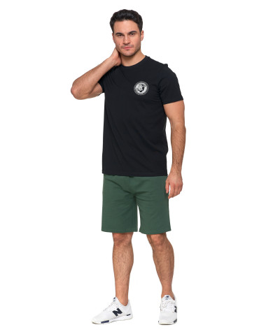 Koszulki, topy, koszule - Koszulka męska t-shirt bawełniany logo z napisem CZARNY - produkt 6