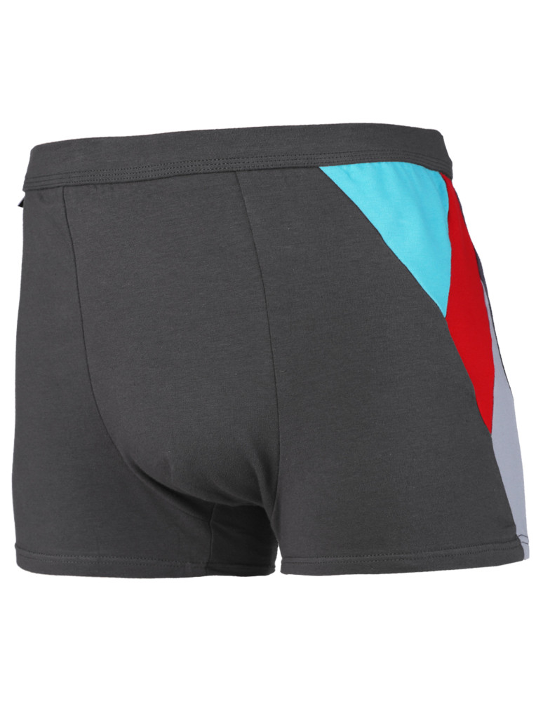Bokserki dopasowane - Majtki bokserki męskie klasyczne bawełniane Plus Size 6-pak WIELOKOLOROWY - produkt moraj.pl 4