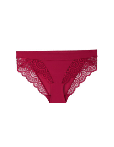 Figi - Majtki damskie figi eleganckie wykończenie koronkowe 2-pak WIELOKOLOROWY - produkt 8
