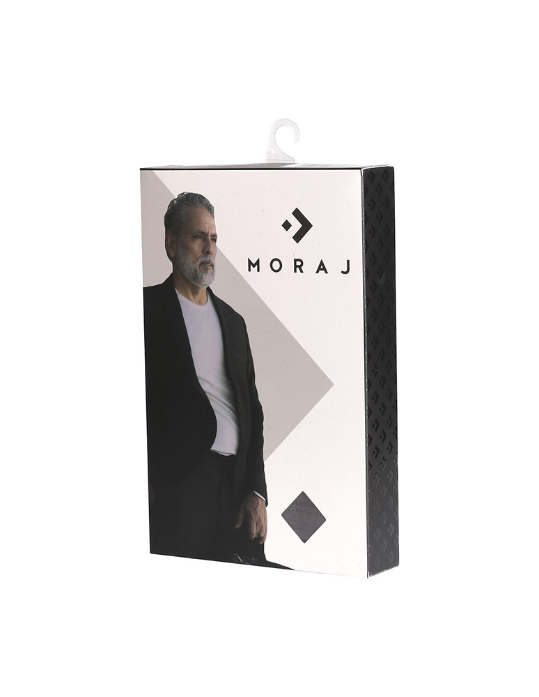 Bokserki dopasowane - Majtki bokserki męskie bawełniane gładkie Plus Size GRAFIT - produkt moraj.pl 6