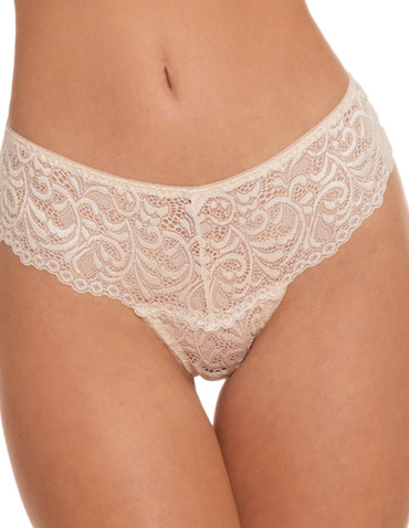 Figi - Majtki damskie koronkowe brazyliany 6-pak WIELOKOLOROWY - produkt 10