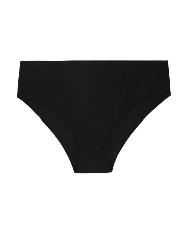 Figi - Majtki damskie bawełniane figi bikini prążkowane 12-pak WIELOKOLOROWY - produkt 7