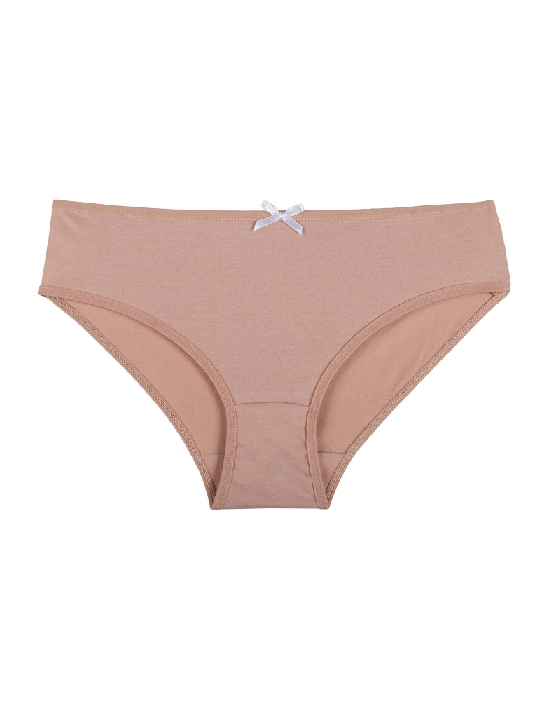 Figi - Figi damskie bawełniane bikini klasyczny krój 3-pak WIELOKOLOROWY - produkt moraj.pl 2