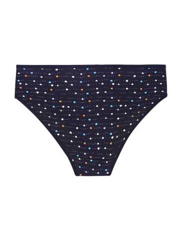 Figi - Majtki damskie figi bikini bawełniane gładkie 6-pak WIELOKOLOROWY - produkt 4