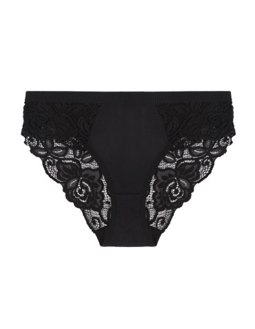 Figi - Majtki figi bikini damskie z koronkowym wykończeniem 6-pak WIELOKOLOROWY - produkt 2