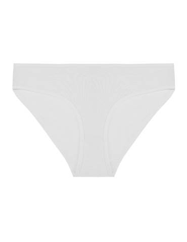 Figi - Majtki figi damskie bawełniane bikini klasyczne 3-pak WIELOKOLOROWY - produkt 4