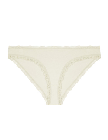 Figi - Majtki figi damskie mini bikini wykończone koronką 3-pak WIELOKOLOROWY - produkt 5
