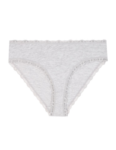 Figi - Majtki damskie figi bikini bawełniane z koronką 6-pak WIELOKOLOROWY - produkt 4