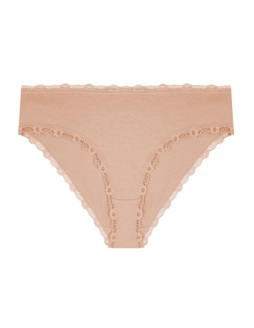 Figi - Majtki damskie figi bikini bawełniane z koronką 6-pak WIELOKOLOROWY - produkt 7