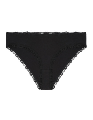 Figi - Majtki damskie figi bikini z wzorem wykończone koronką 6-pak WIELOKOLOROWY - produkt 7