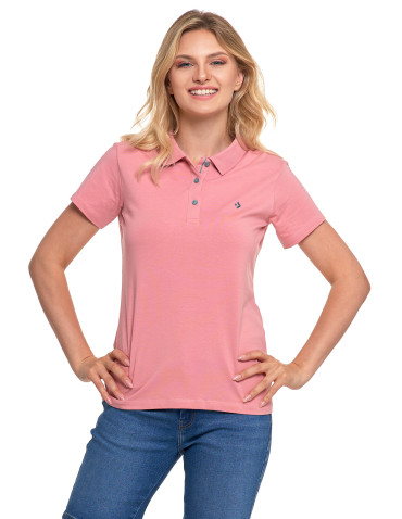 Polo - Koszulka polo damska Premium Line RÓŻOWY - produkt 1