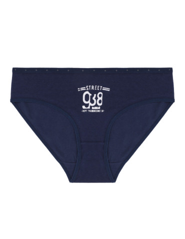 Figi - Majtki figi damskie bikini bawełniane z nadrukiem 4-pak WIELOKOLOROWY - produkt 5
