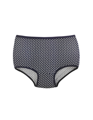 Figi - Majtki figi damskie o kroju maxi bikini w paski 3-pak WIELOKOLOROWY - produkt 4