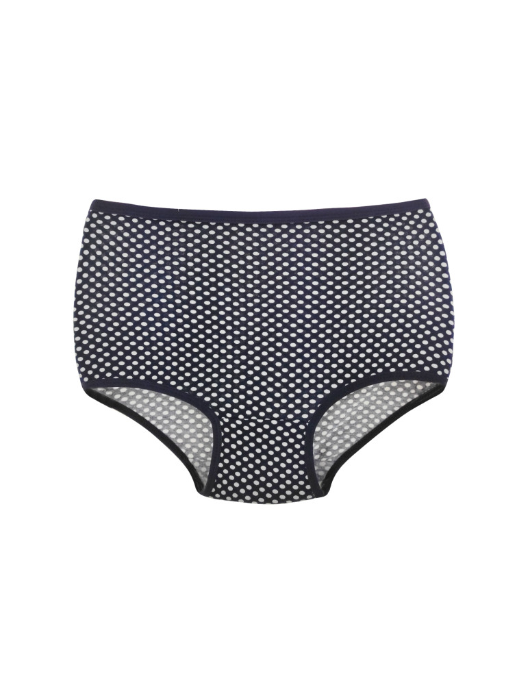 Figi - Majtki figi damskie o kroju maxi bikini w paski 3-pak WIELOKOLOROWY - produkt moraj.pl 4
