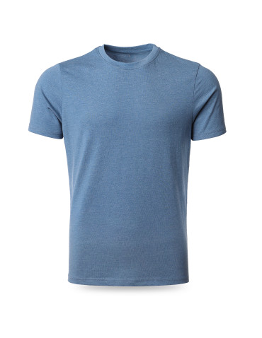 Koszulki, topy, koszule - Koszulka męska bawełniana T-shirt CIEMNY NIEBIESKI - produkt 2