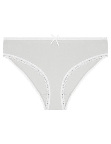 Figi - Damskie majtki mini bikini z koronkowym wykończeniem 4-pak WIELOKOLOROWY - produkt 3